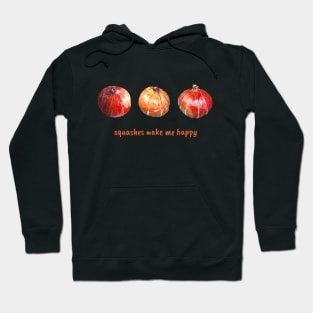 Squashes make me happy Hoodie